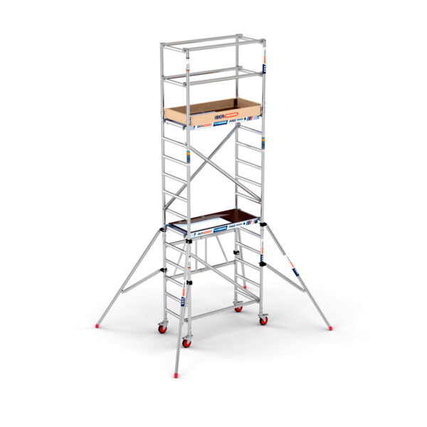 Andamio plegable COMPACT MÓDULO 1+2+3 - 75x150x5,50 Plat. CT - m Altura de trabajo