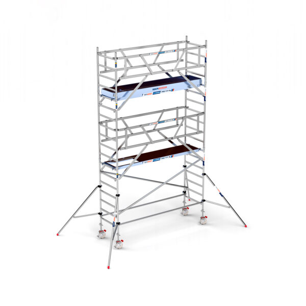 Torre Andamio PRO DOBLE SAFE 90x305 - 6,20 m Altura de trabajo