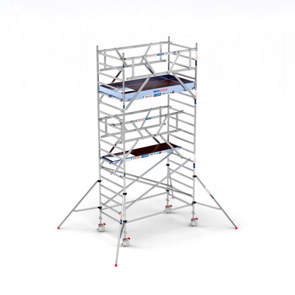 Torre Andamio PRO DOBLE SAFE 135x250 - 6,20 m Altura de trabajo
