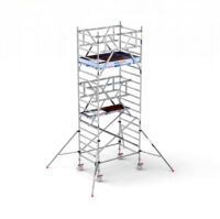 Torre Andamio PRO DOBLE SAFE 135x190 - 6,20 m Altura de trabajo