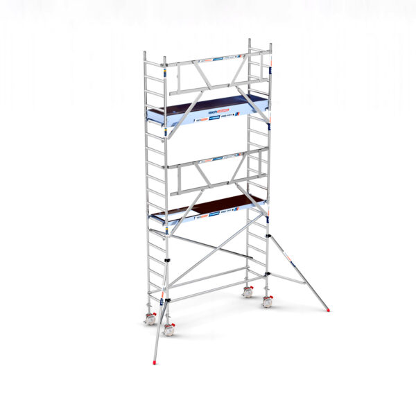 Torre Andamio PRO SAFE 75x250 - 6,20 m Altura de trabajo
