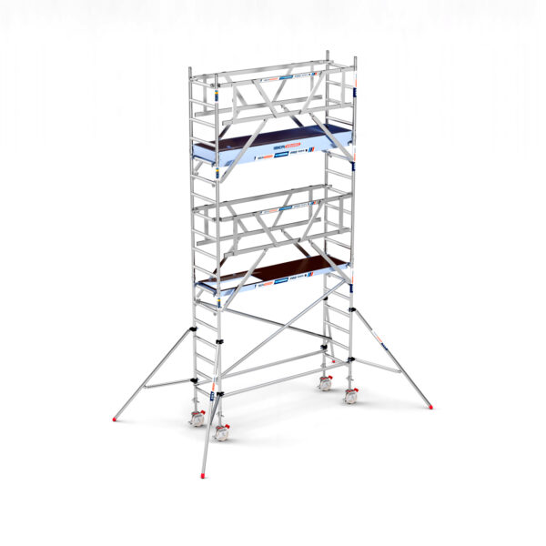 Torre Andamio PRO DOBLE SAFE 75x250 - 6,20 m Altura de trabajo