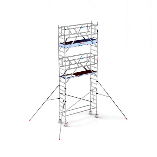 Torre Andamio PRO DOBLE SAFE 75x250 - 7,20 m Altura de trabajo