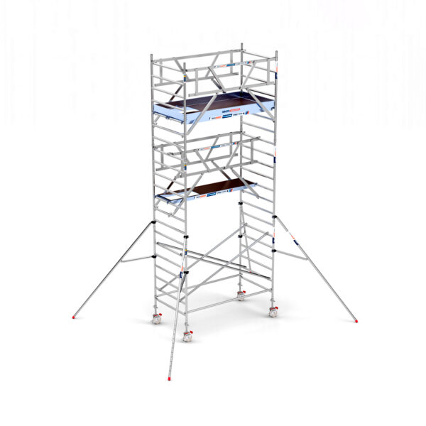 Torre Andamio PRO DOBLE SAFE 135x250 - 7,20 m Altura de trabajo