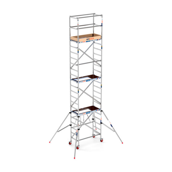 Andamio plegable COMPACT MÓDULO 1+2+3+4 - 75x150x7,50 - m Altura de trabajo Plat. CT