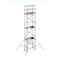 Andamio plegable COMPACT MÓDULO 1+2+3+4 - 75x150x7,50 - m Altura de trabajo Plat. CT