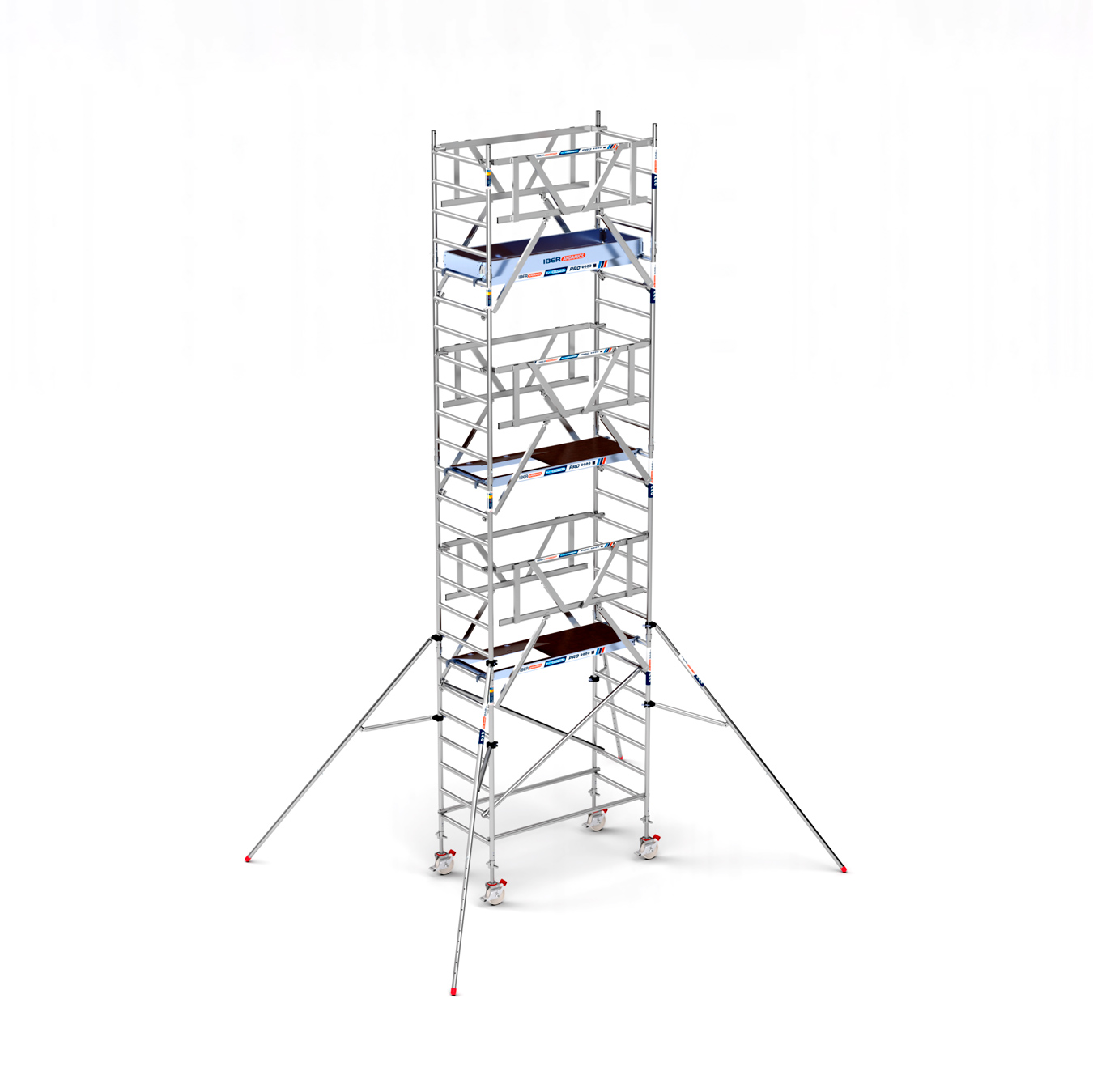 Torre Andamio PRO DOBLE SAFE 90x190 - 8,20 m Altura de trabajo Torre Andamio PRO DOBLE SAFE 90x190 - 8,20 m Altura de trabajo