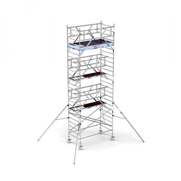Torre Andamio PRO DOBLE SAFE 135x250 - 8,20 m Altura de trabajo