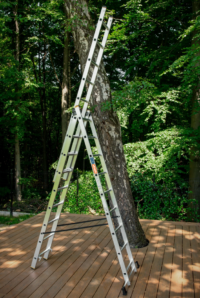 Escalera Multiusos de Aluminio Triple 3x12 Peldaños DW-PRO-3X12 (Normativa EN 131) - Imagen 8