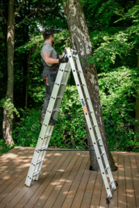Escalera Multiusos de Aluminio Triple 3x12 Peldaños DW-PRO-3X12 (Normativa EN 131) - Imagen 9