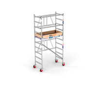Andamio plegable COMPACT MÓDULO 1+1 - 75x150 - 3,8 m Altura de trabajo