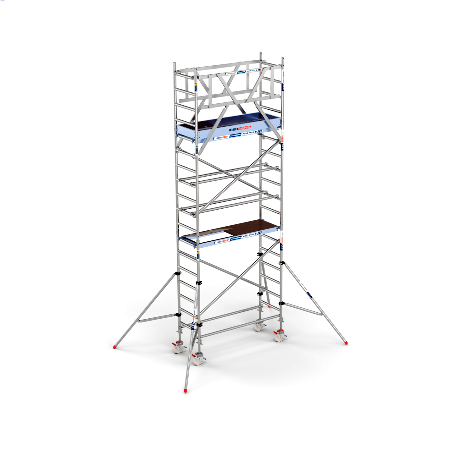 Torre de Andamio 75X190X620 m - PRO NEW DOBLE Torre de Andamio 75X190X620 m - PRO NEW DOBLE