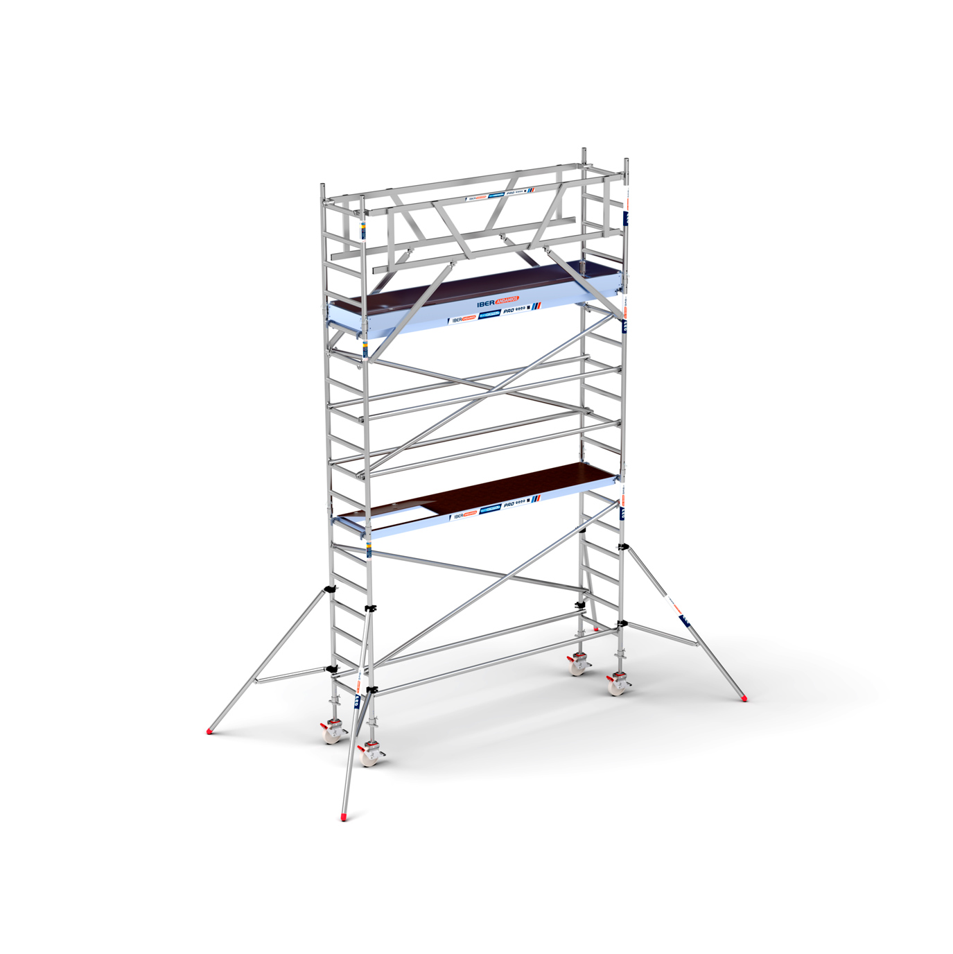 Torre de Andamio 75X305x620 m - PRO NEW DOBLE Torre de Andamio 75X305x620 m - PRO NEW DOBLE