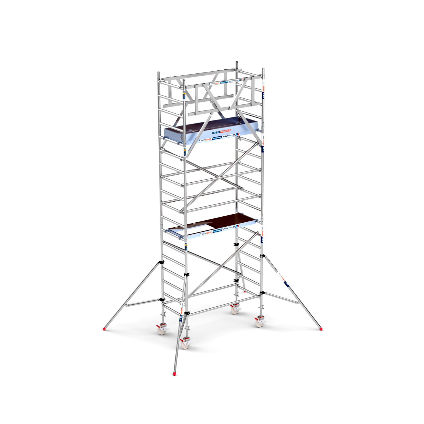 Torre de Andamio 90x190x620 m - PRO NEW DOBLE Torre de Andamio 90x190x620 m - PRO NEW DOBLE
