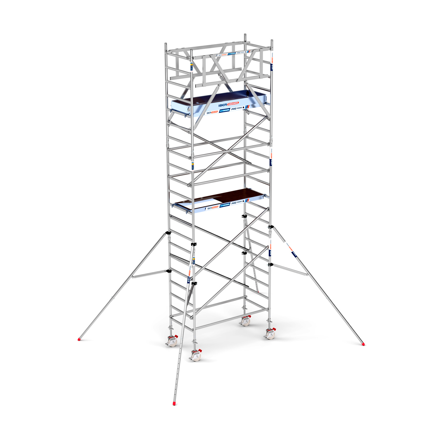 Torre de Andamio 90x190x720 m - PRO NEW DOBLE Torre de Andamio 90x190x720 m - PRO NEW DOBLE