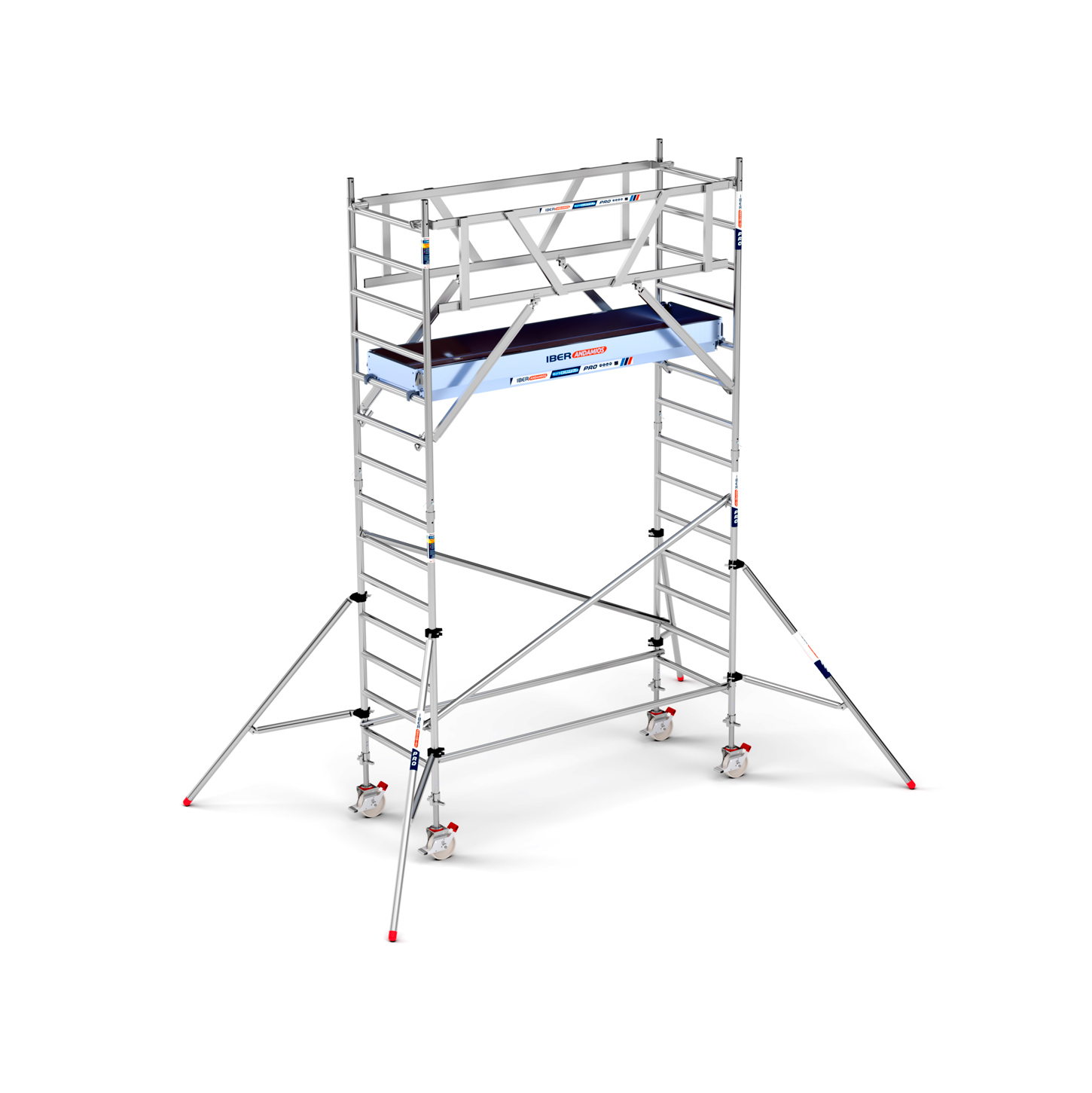 Torre de Andamio 90x250x520 m - PRO NEW DOBLE Torre de Andamio 90x250x520 m - PRO NEW DOBLE