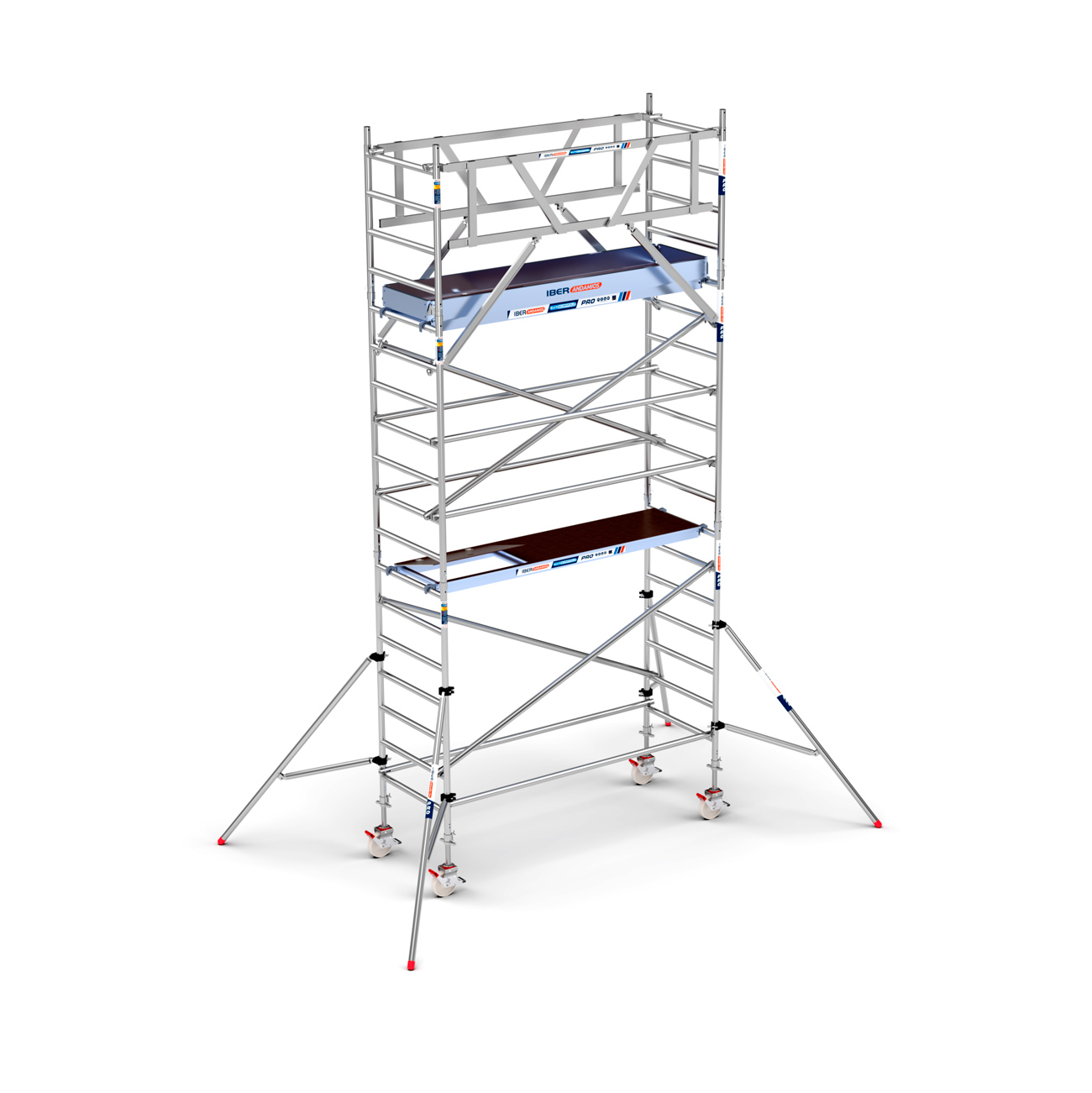 Torre de Andamio 90x250x620 m - PRO NEW DOBLE Torre de Andamio 90x250x620 m - PRO NEW DOBLE