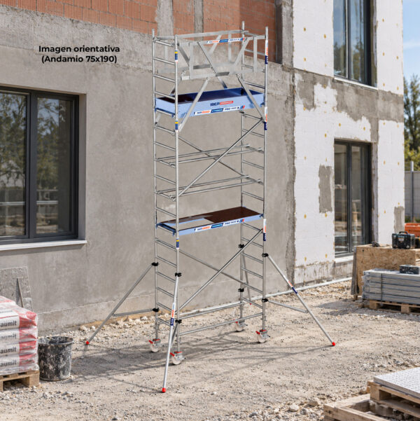 Torre de Andamio 75X250x620 m - PRO NEW DOBLE