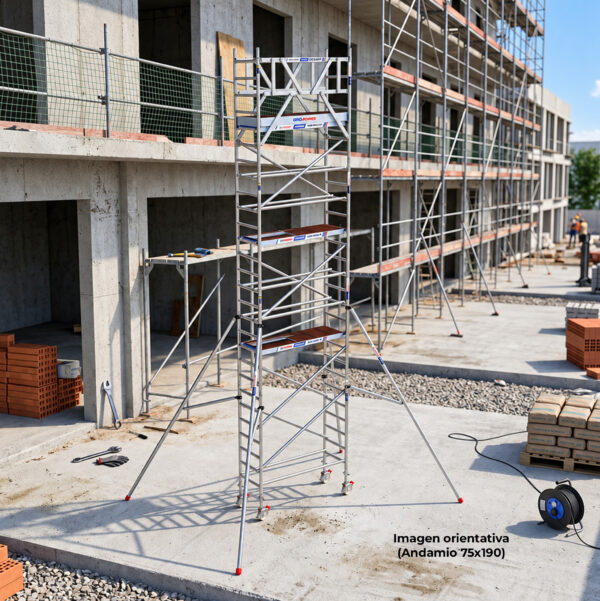 Torre de Andamio 75X250x1020 m - PRO NEW DOBLE