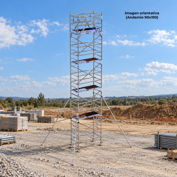 Torre de Andamio 90x250x1020 m - PRO NEW DOBLE