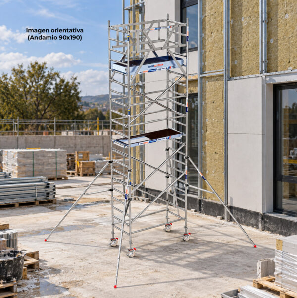 Torre de Andamio 90x250x720 m - PRO NEW DOBLE