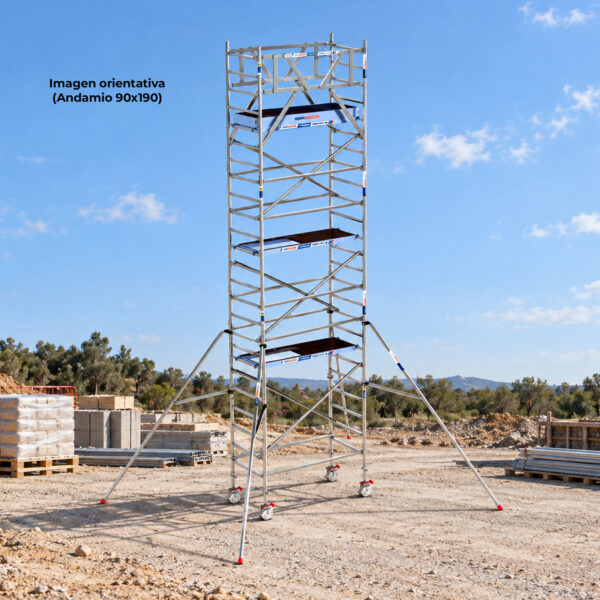 Torre de Andamio 90x250x920 m - PRO NEW DOBLE