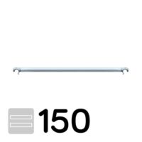 Barra Horizontal 150 cm para Andamios Plegables y Torres Móviles - Imagen 2